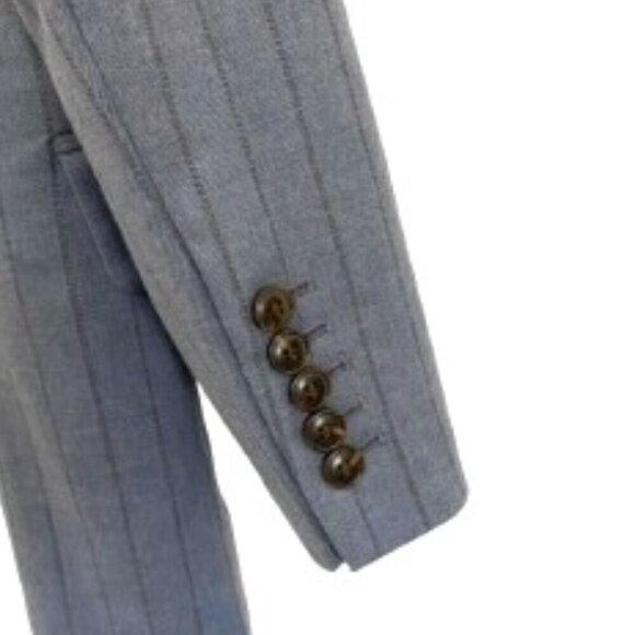 NWT Madewell Single-Breasted Blazer in Yarn-Dyed Pinstripe 8 - Picture 5 of 7